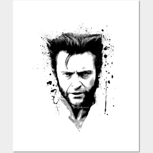 Hugh Jackman Wolverine Posters and Art